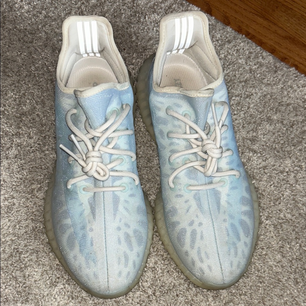 Adidas Yeezy blue and White Sneakers